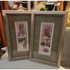 C. Winterle Olson Bath Scene framed Prints
